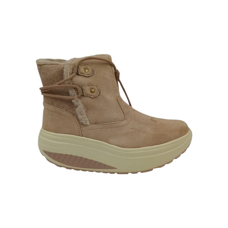 HERIEL - Bota Beige Chiporro Mujer