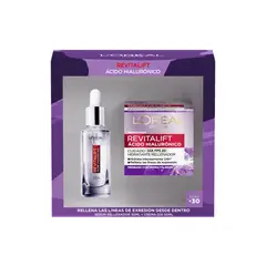 DERMO EXPERTISE - Rutina Antie Edad Revitalivt Acido Hialuronico Serum + Crema Dia