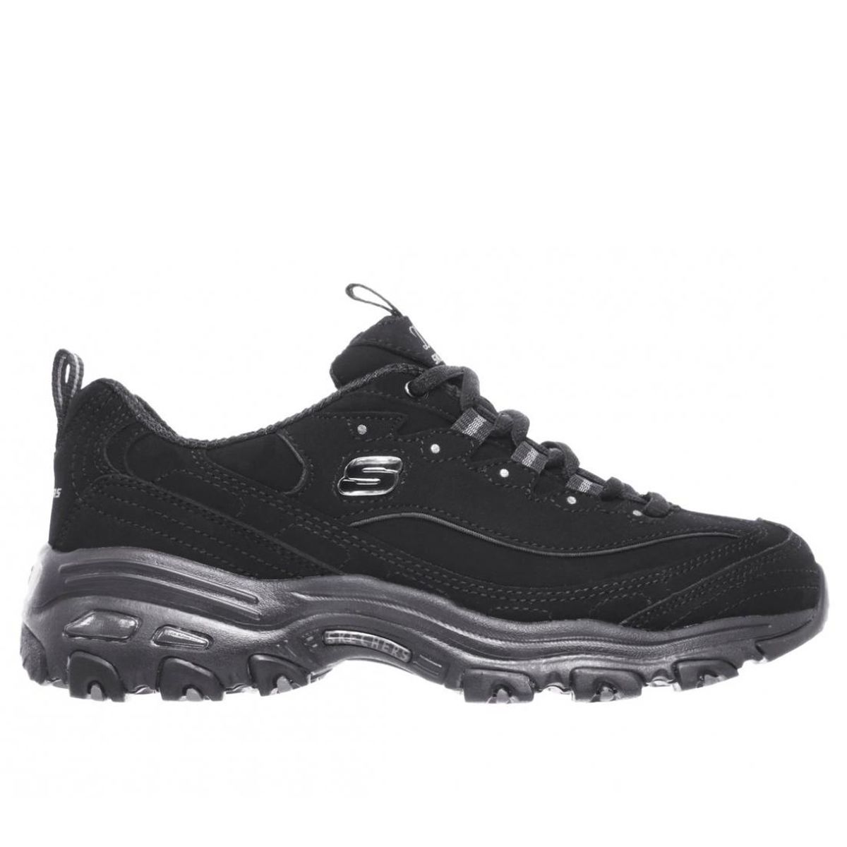 SKECHERS - Zapatillas Mujer Dlites-Play On Negro B1 Skechers