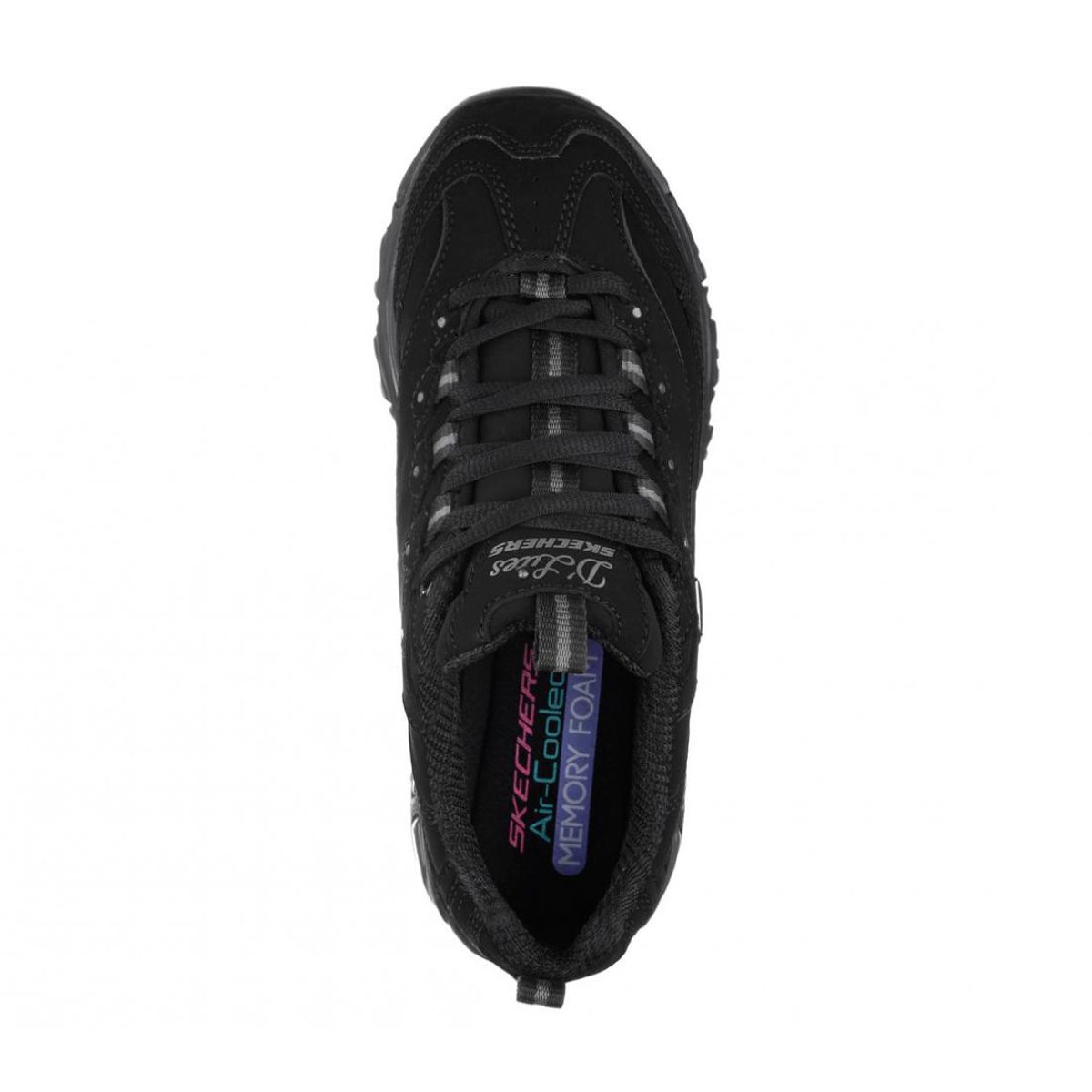 SKECHERS - Zapatillas Mujer Dlites-Play On Negro B1 Skechers