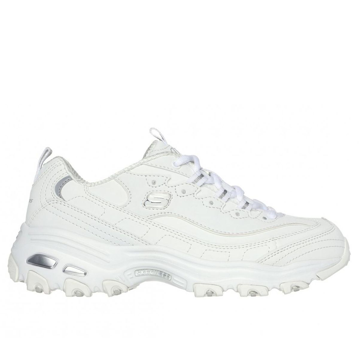 SKECHERS - Zapatillas Mujer Dlites Play On Blanco WS Skechers