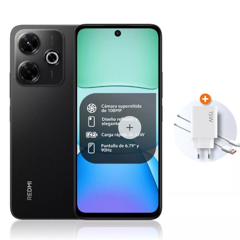XIAOMI - XIAOMI REDMI 13X 6.7" 256 GB 8 GB RAM 108MP + 2MP Negro