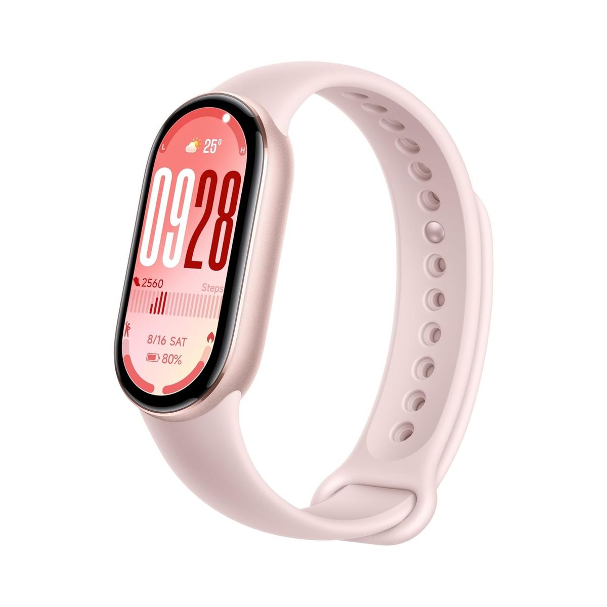 XIAOMI - Xiaomi Smart Band 10 Pulsera Deportiva con Seguimiento Salud Rosado