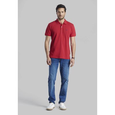 Imagen 2 del producto Polera Pique Basica Rojo