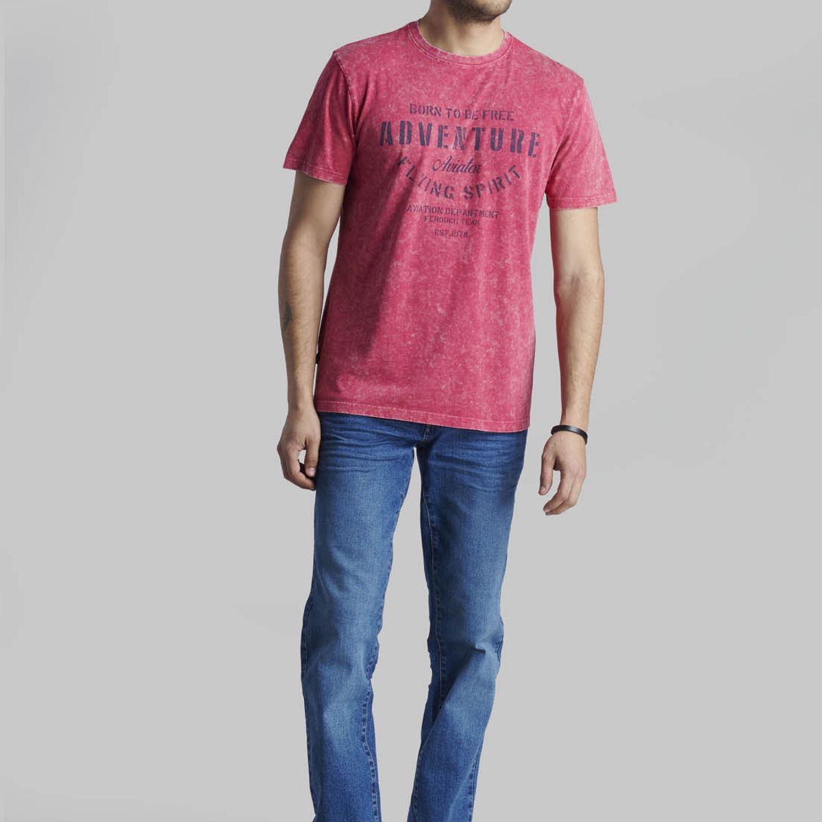 FEROUCH - Polera Maryland Rojo Ferouch