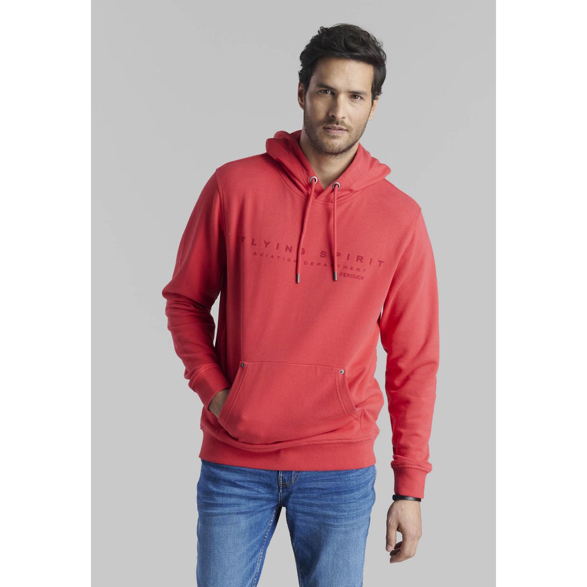 FEROUCH - Polerón Vermont Rojo Ferouch