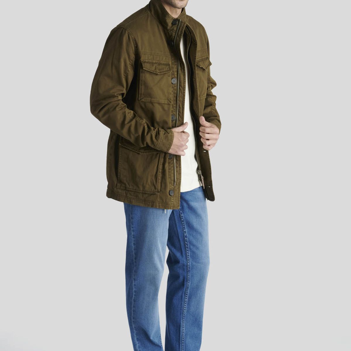 NEW MAN - Chaqueta Madrid Avant-Garde Verde New Man