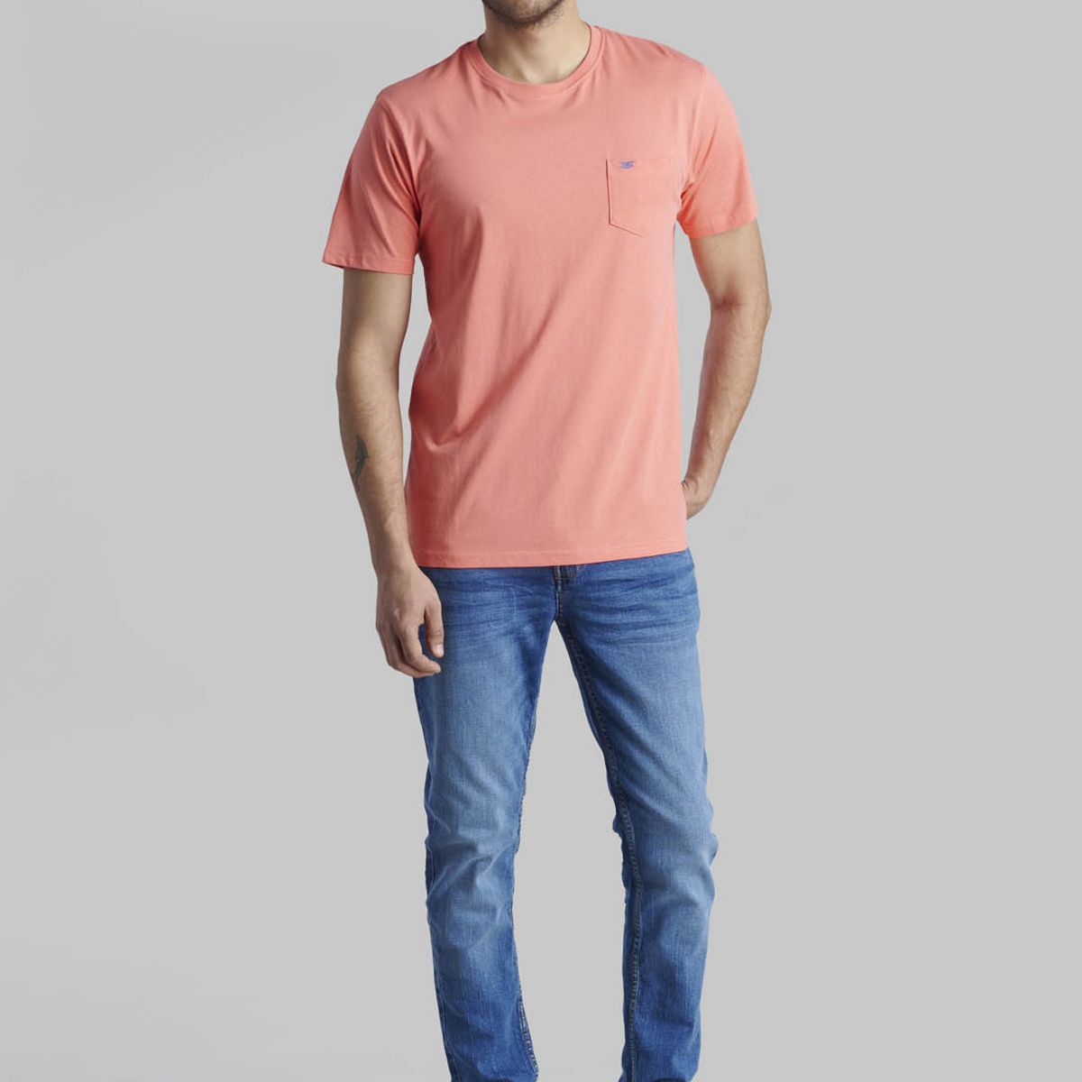 FEROUCH - Polera Houston Rojo Ferouch