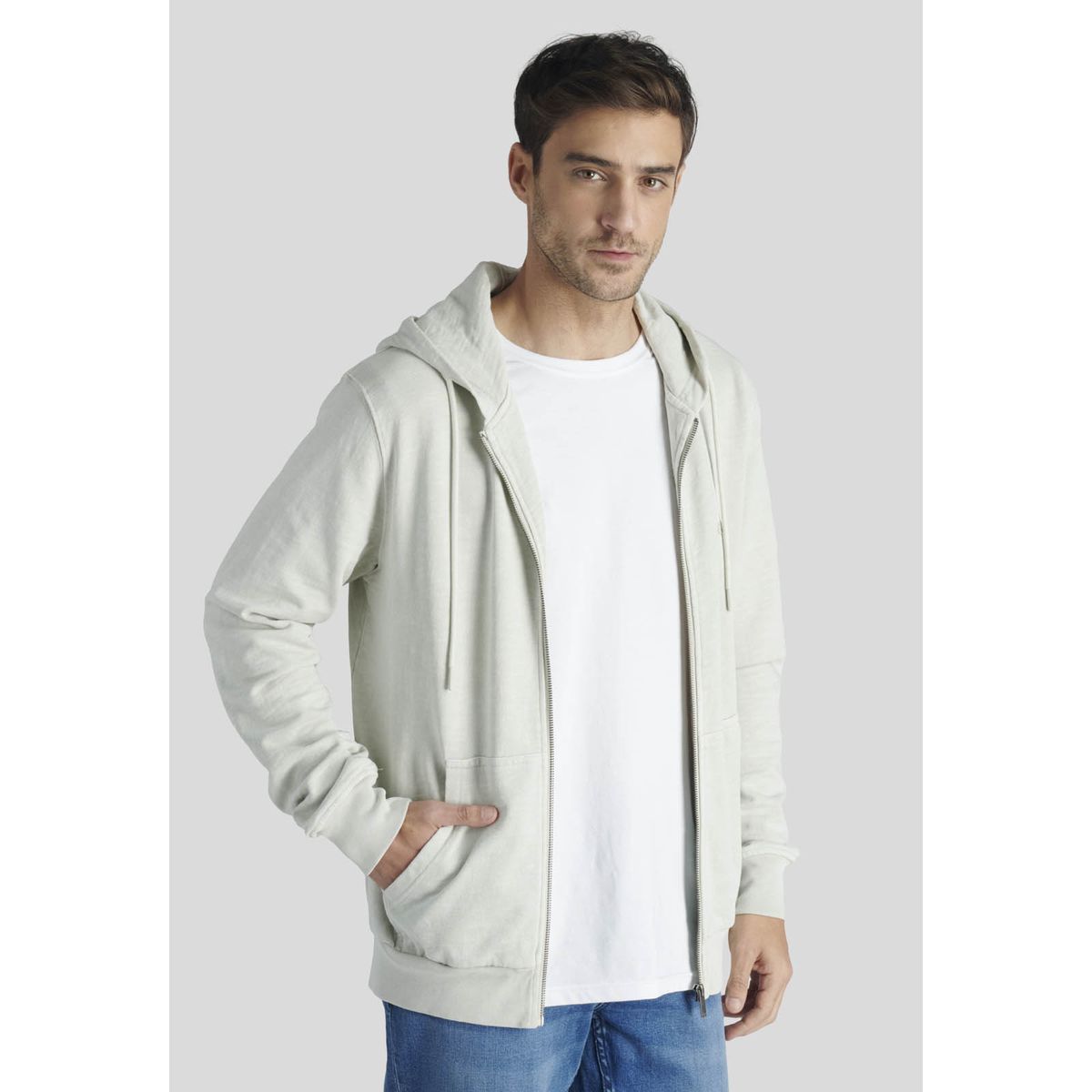 NEW MAN - Polerón Santiago Avant-Garde Beige New Man