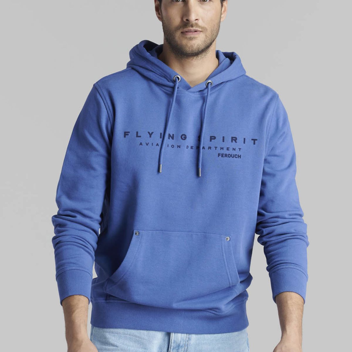 FEROUCH - Polerón Vermont Azul Ferouch