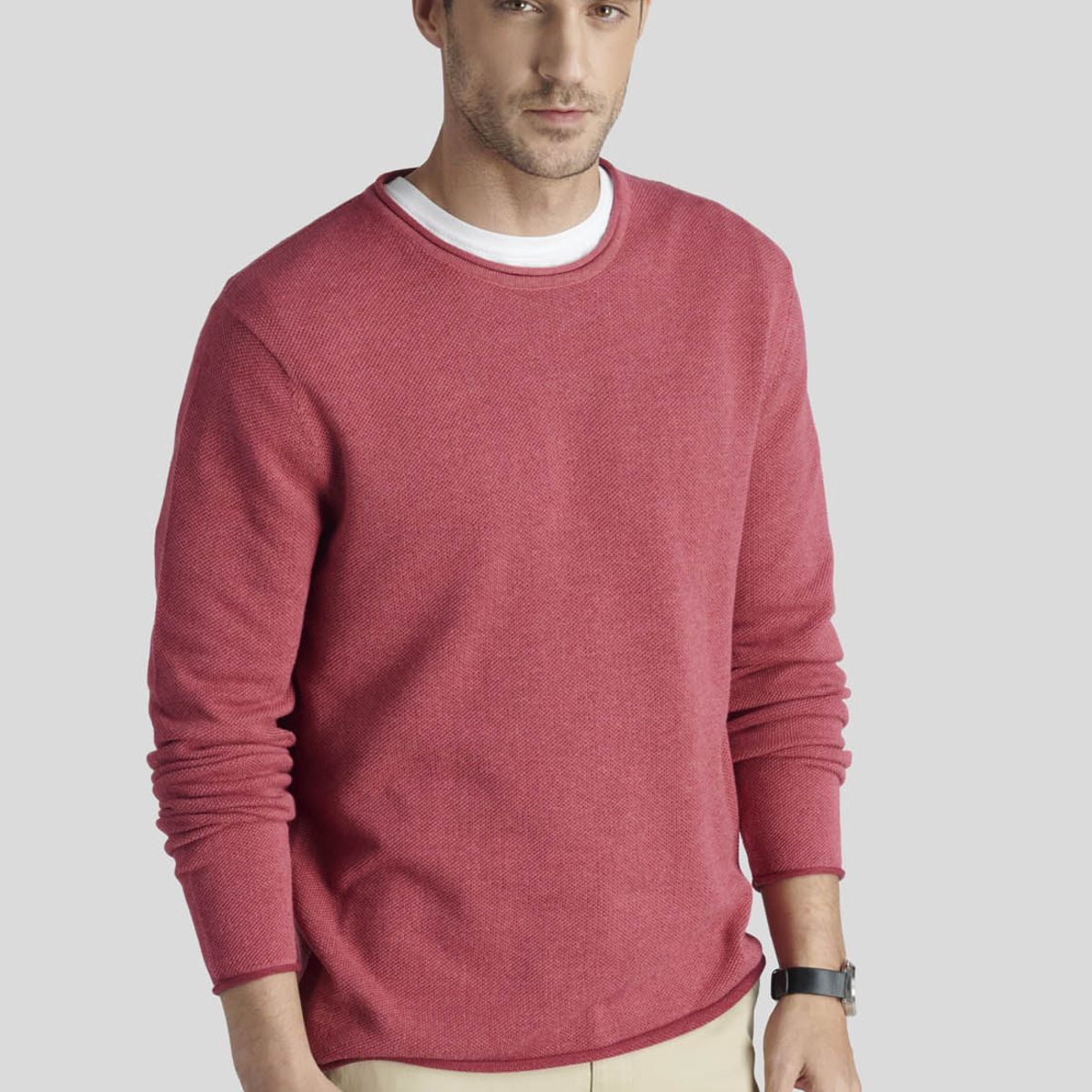 NEW MAN - Sweater Alicante Avant-Garde Rojo New Man