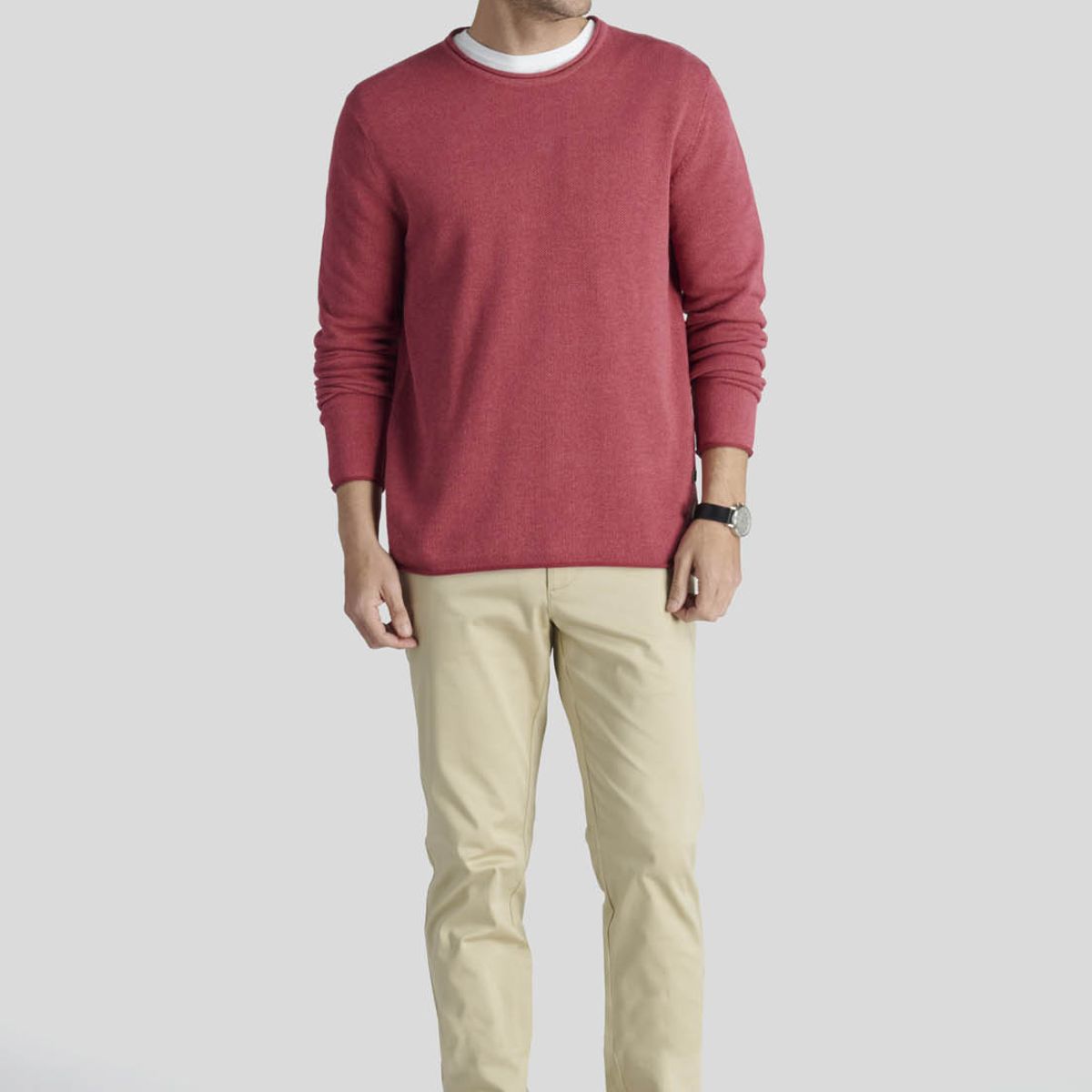 NEW MAN - Sweater Alicante Avant-Garde Rojo New Man