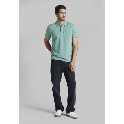 Imagen 2 del producto Polera Pique Basica Verde