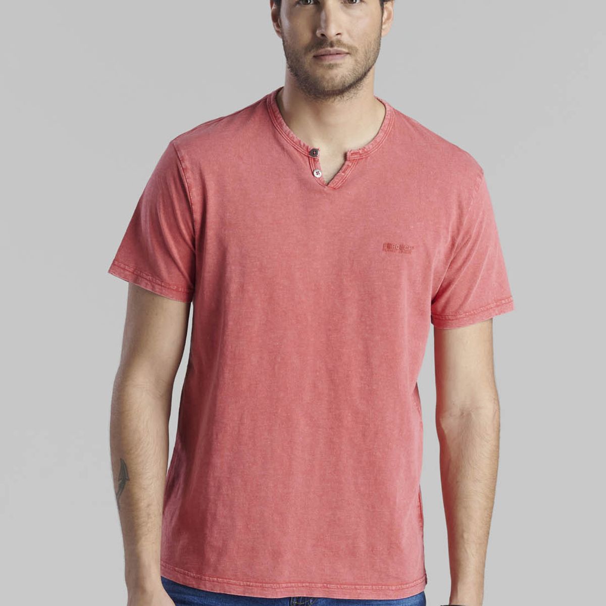 FEROUCH - Polera Oregon Rojo Ferouch