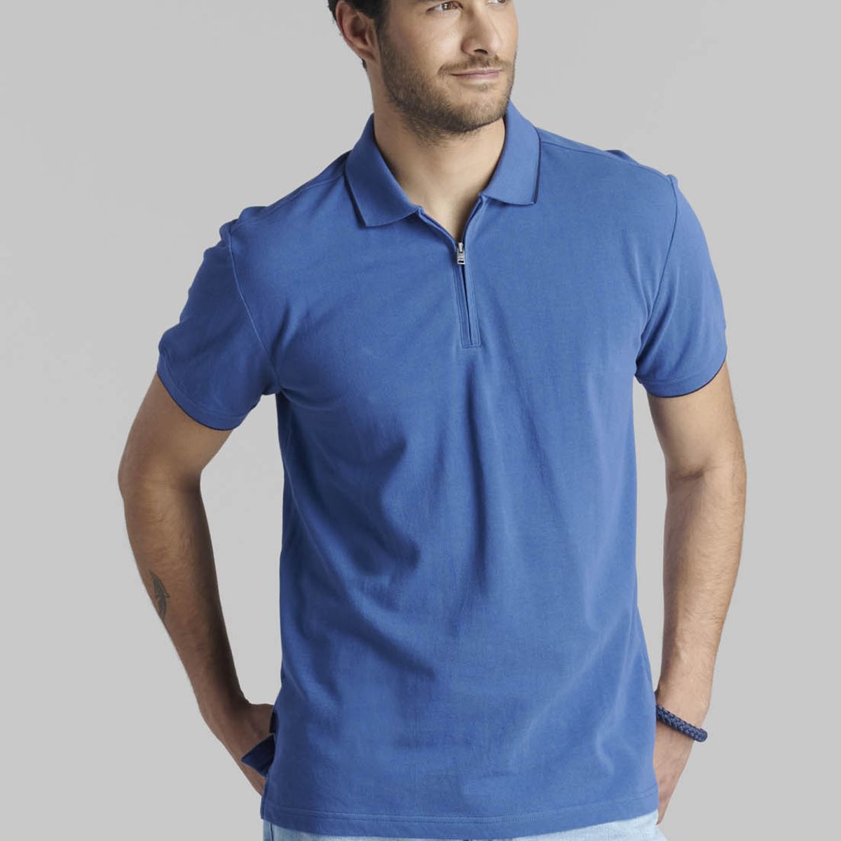 FEROUCH - Polera Dallas Gris Ferouch