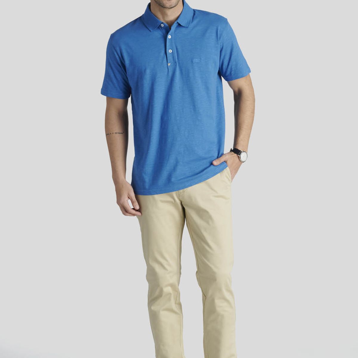NEW MAN - Polo Ronda Heritage Azul New Man