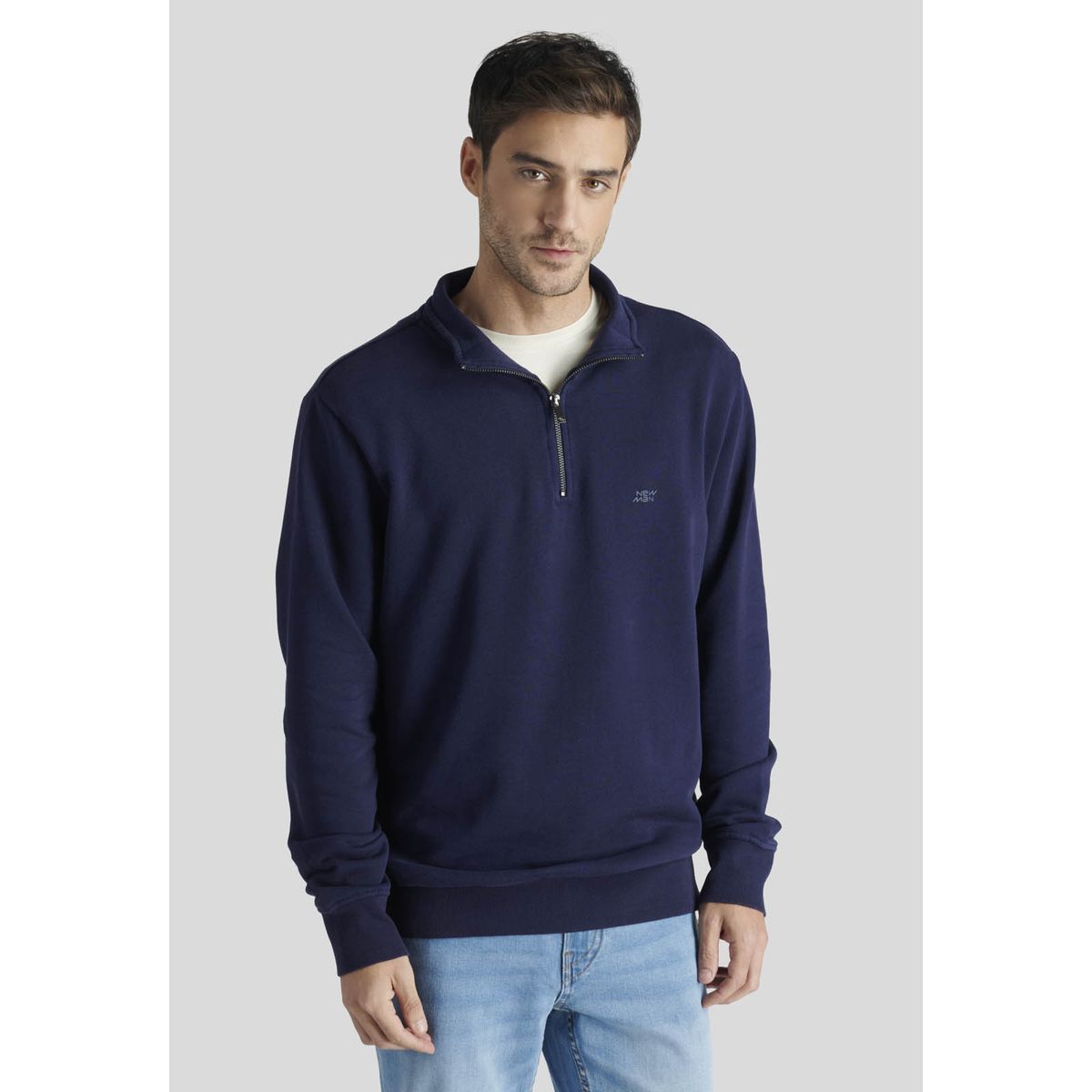 NEW MAN - Polerón Nantes Avant-Garde Azul New Man