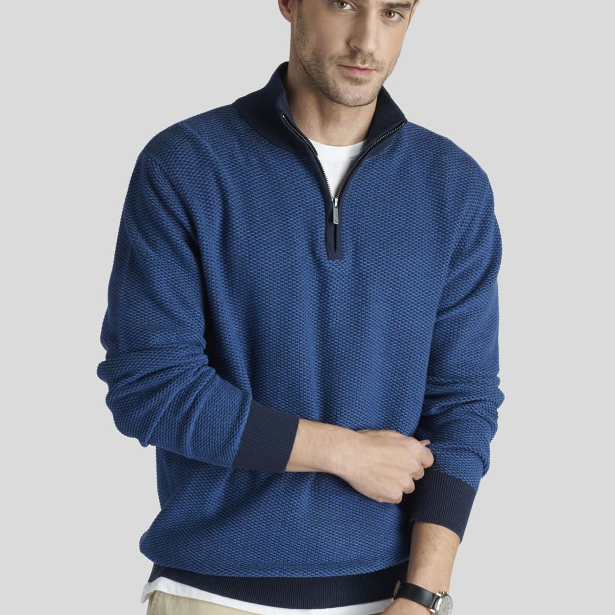 NEW MAN - Sweater Sevilla Heritage Azul New Man