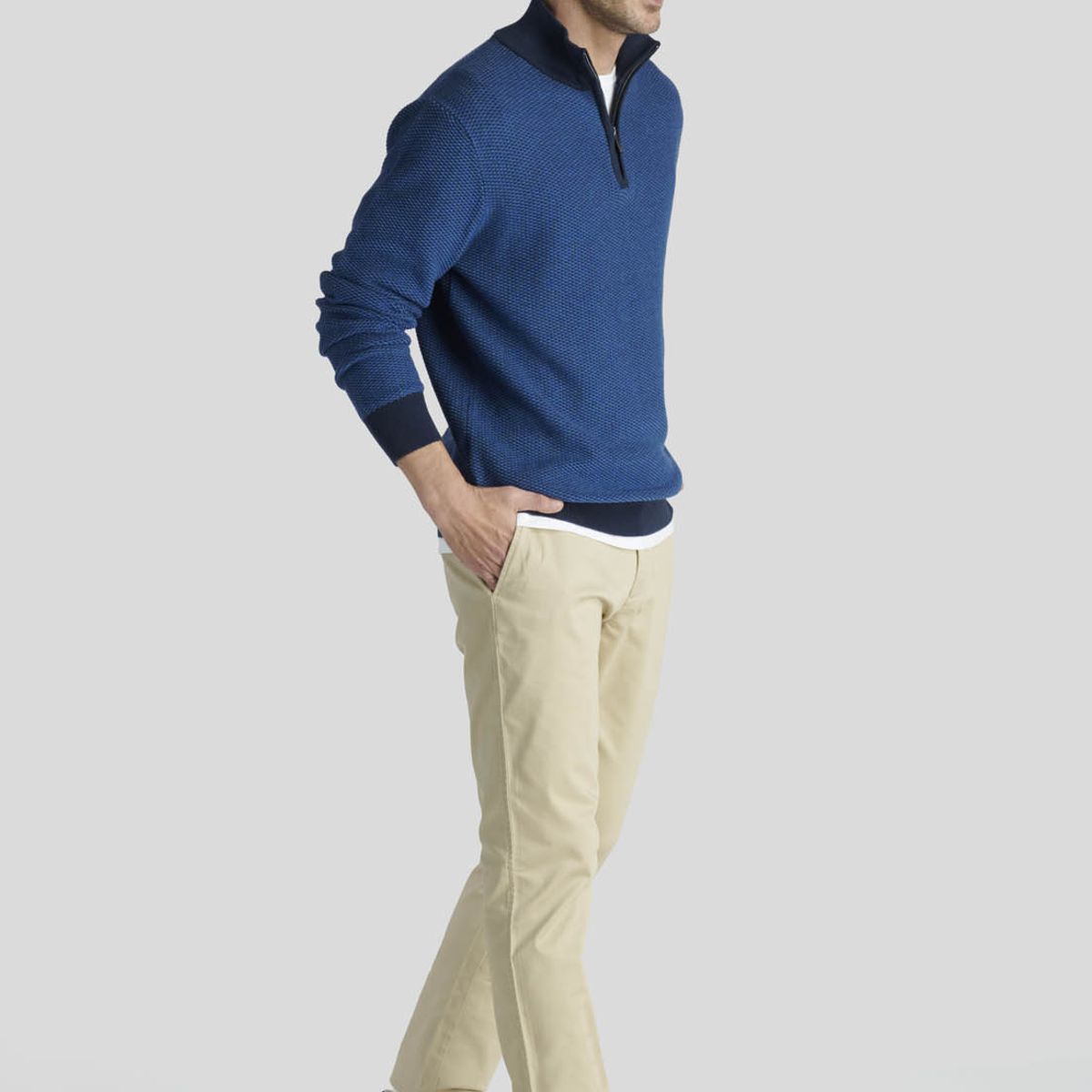 NEW MAN - Sweater Sevilla Heritage Azul New Man