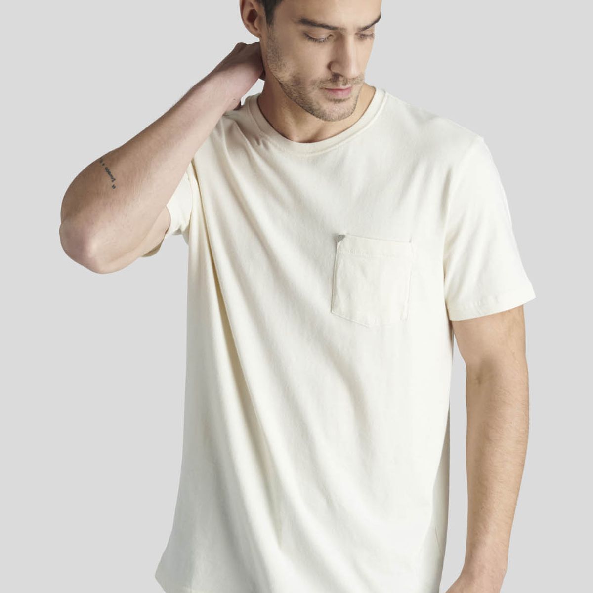 NEW MAN - Polera Lisboa Heritage Beige New Man