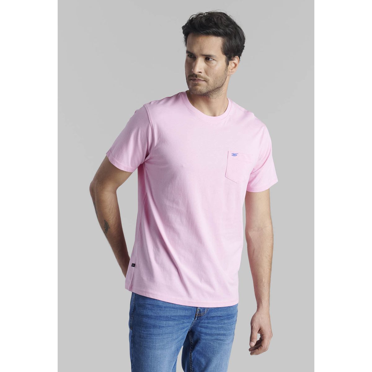 FEROUCH - Polera Houston Rosado Ferouch