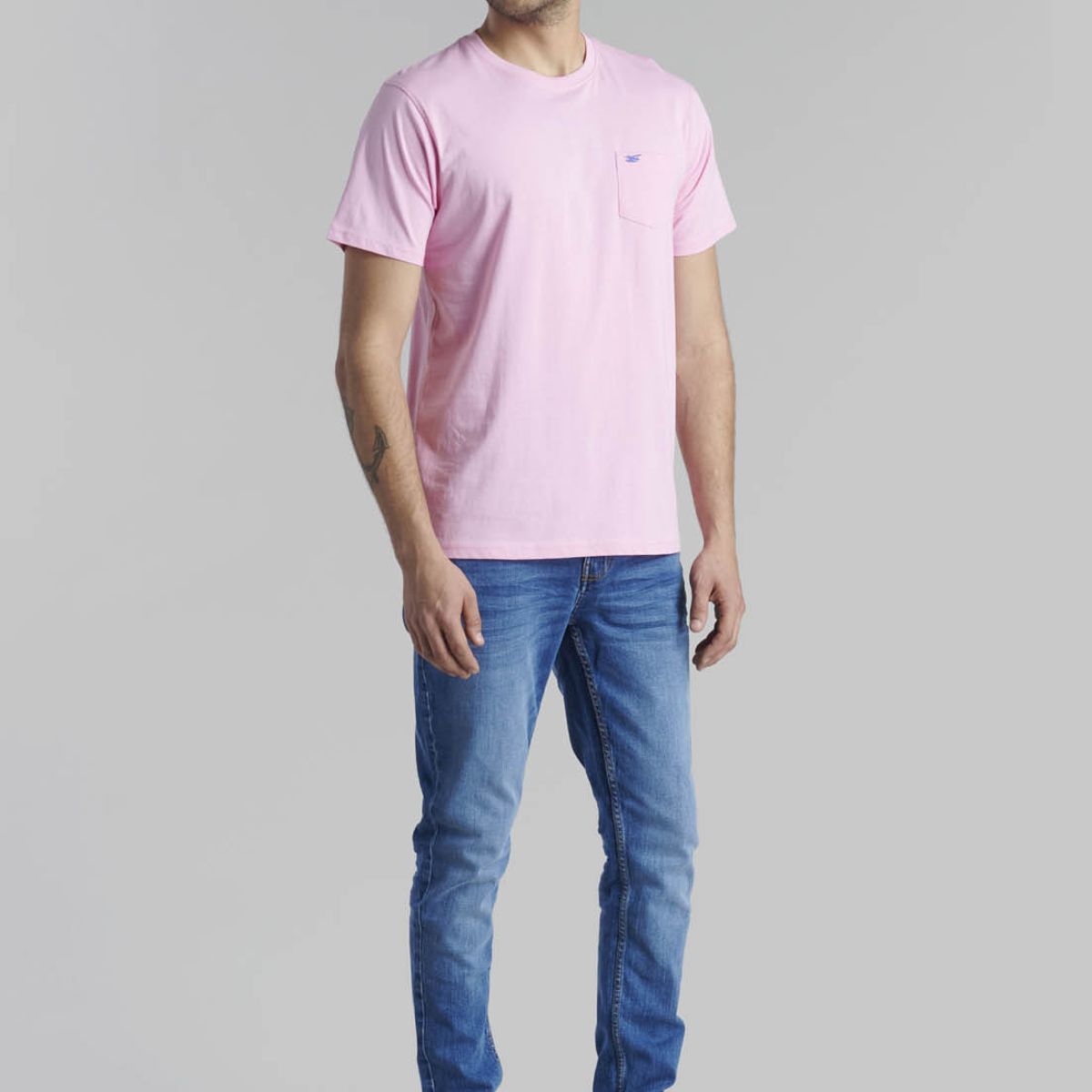 FEROUCH - Polera Houston Rosado Ferouch