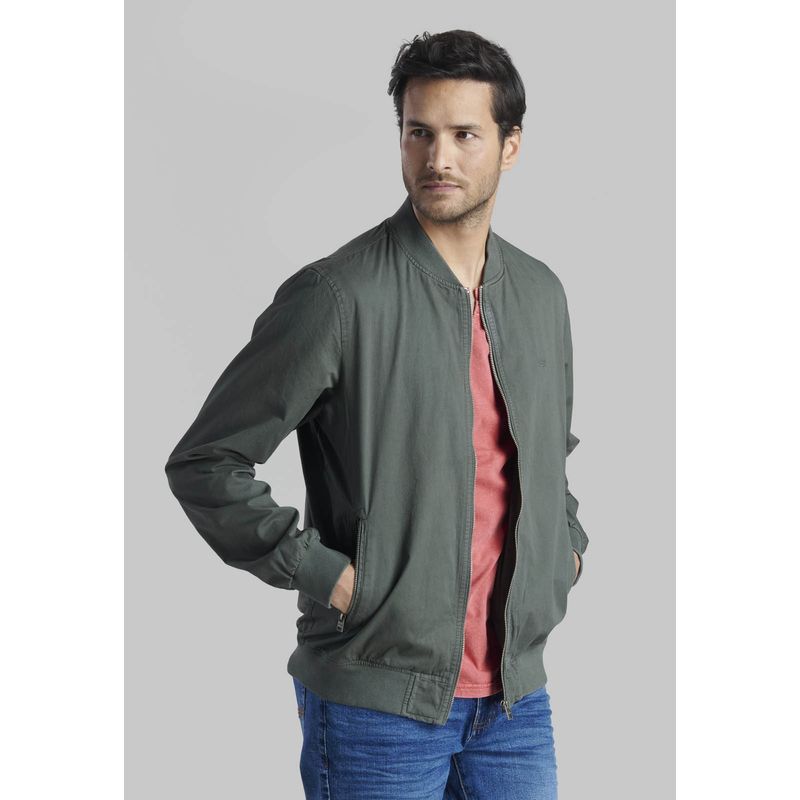 FEROUCH - Chaqueta Bomber Sport Gris Ferouch