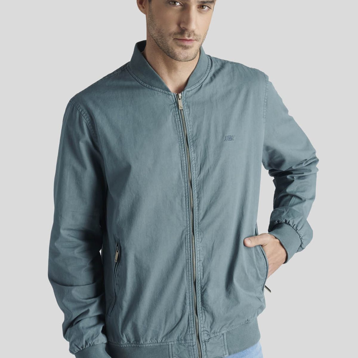 NEW MAN - Chaqueta Nantes Heritage Gris New Man