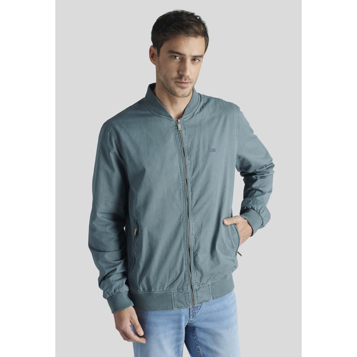 NEW MAN - Chaqueta Nantes Heritage Gris New Man