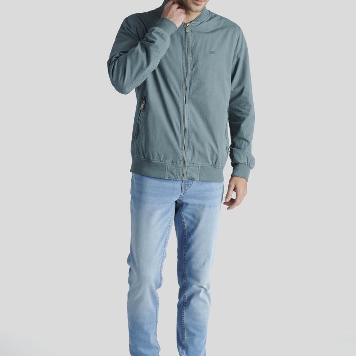 NEW MAN - Chaqueta Nantes Heritage Gris New Man