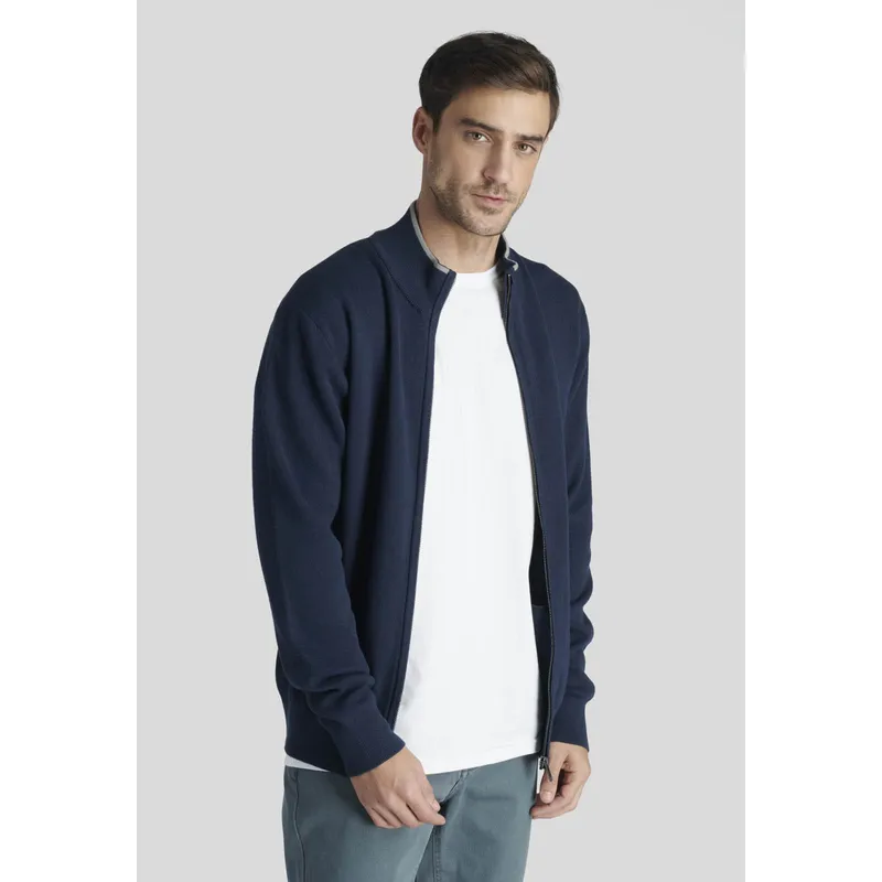NEW MAN - Sweater Luarca Heritage Azul New Man