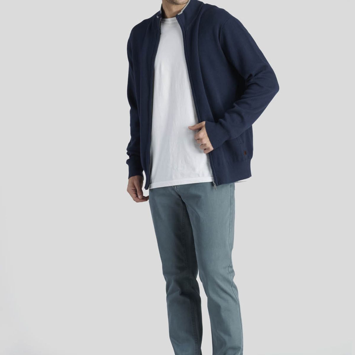 NEW MAN - Sweater Luarca Heritage Azul New Man