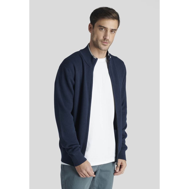 NEW MAN - Sweater Luarca Heritage Azul New Man