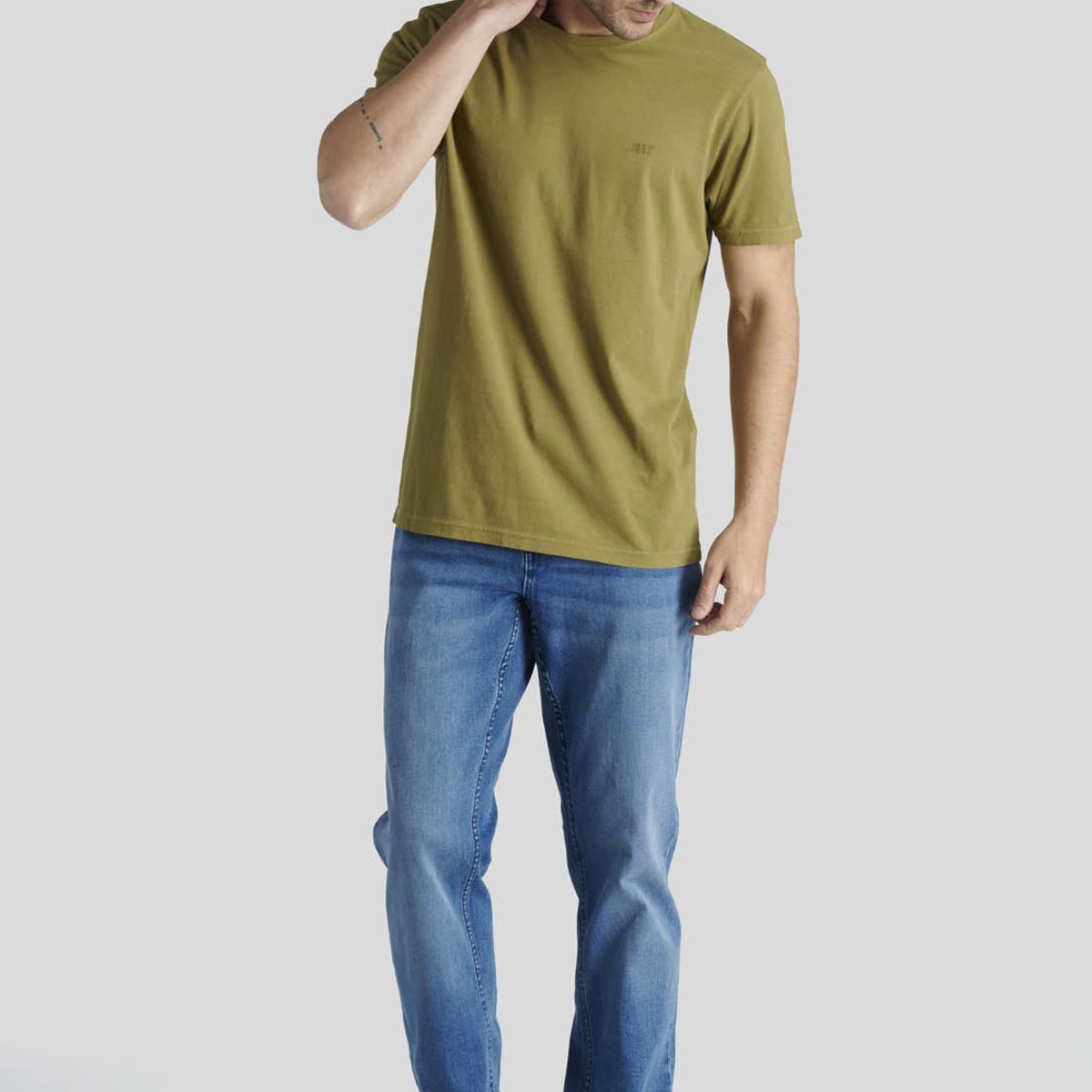 NEW MAN - Polera Nantes Heritage Verde New Man