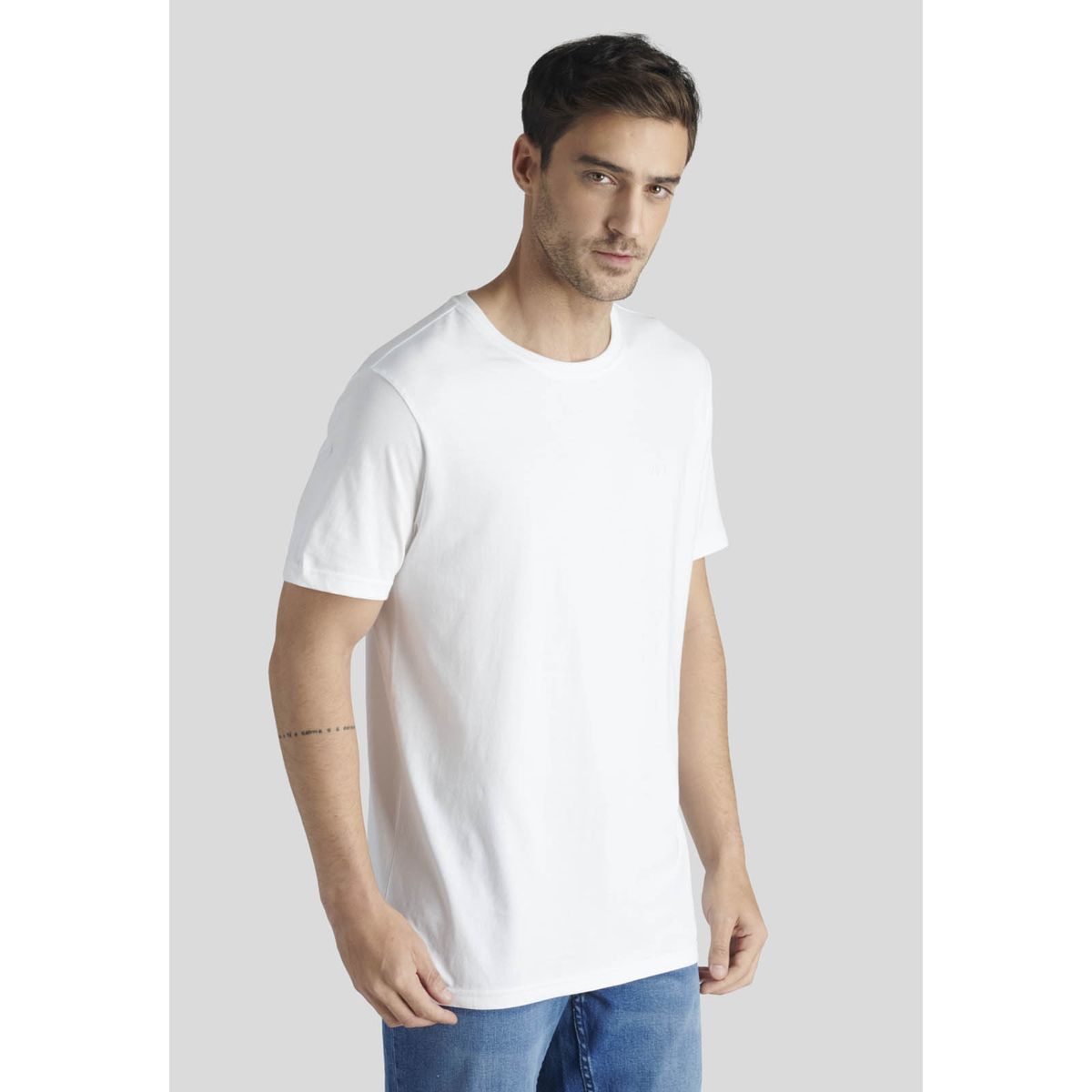 NEW MAN - Polera Nantes Heritage Blanco New Man