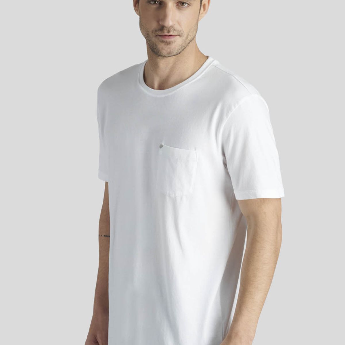 NEW MAN - Polera Lisboa Heritage Blanco New Man