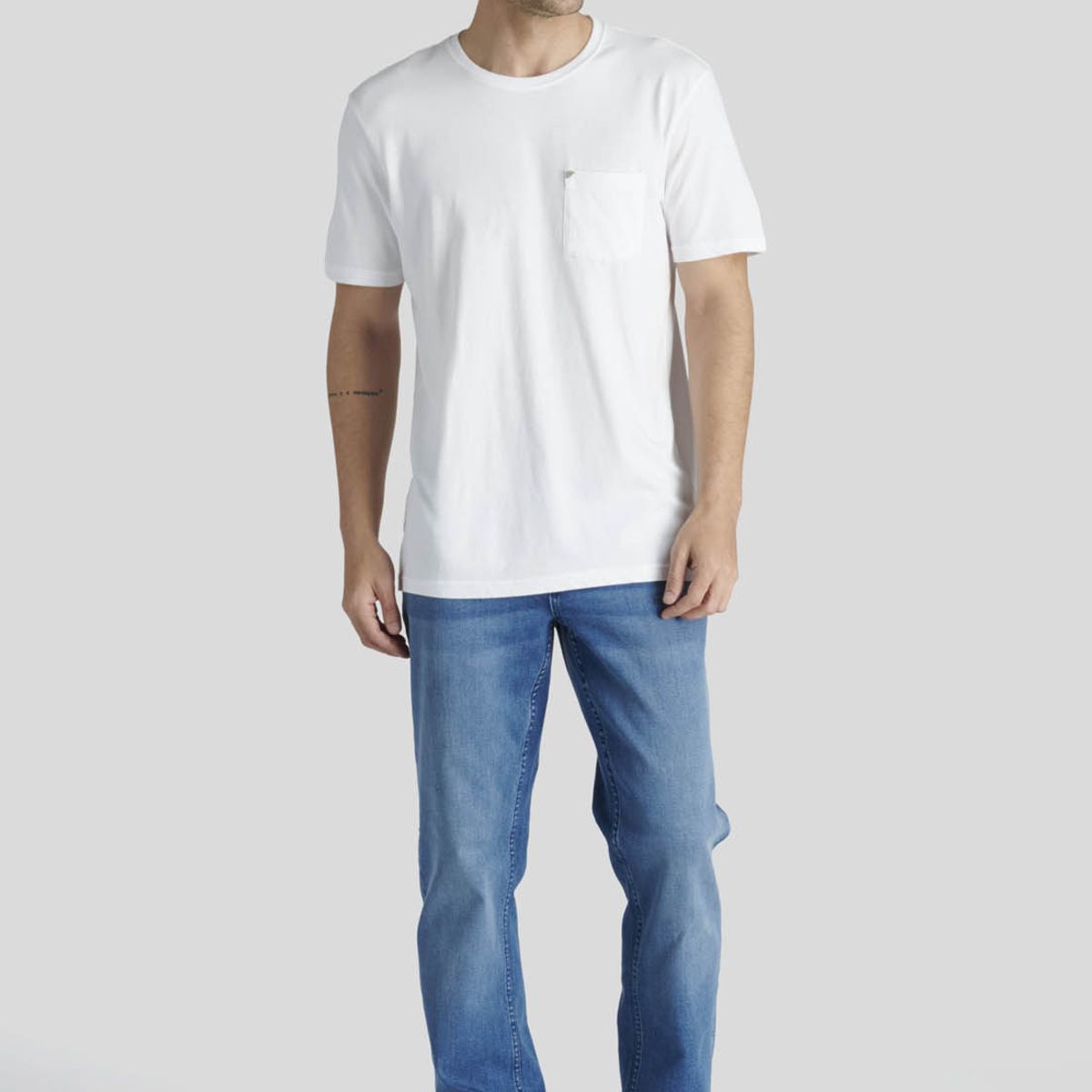 NEW MAN - Polera Lisboa Heritage Blanco New Man