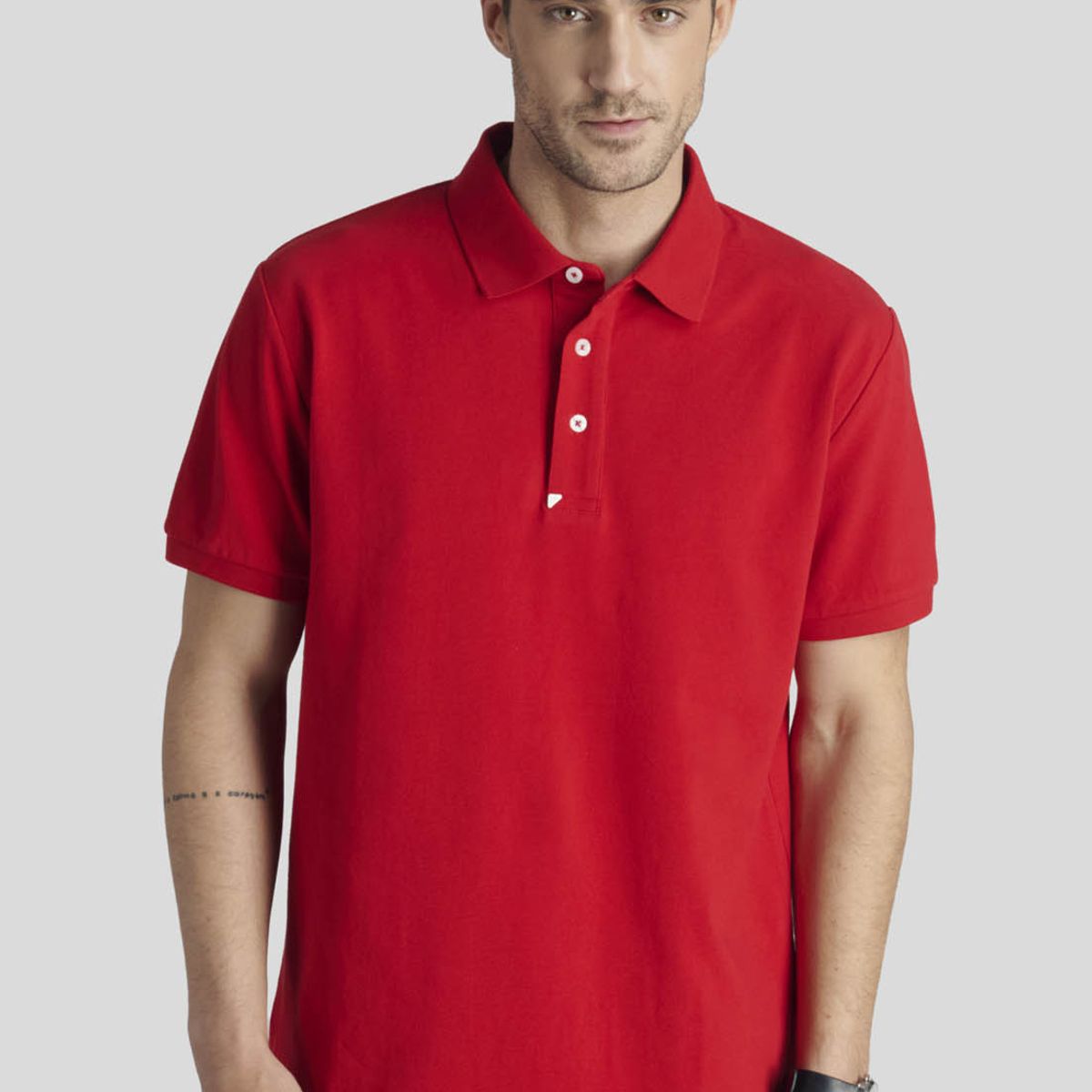 NEW MAN - Polo Nantes Heritage Rojo New Man