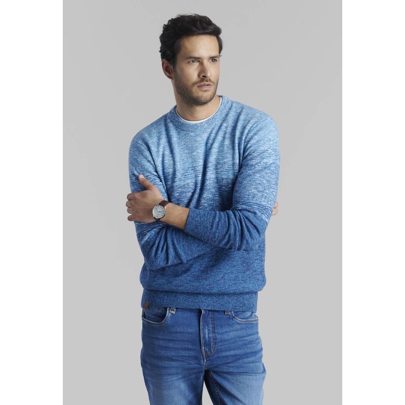 FEROUCH - Sweater Austin Sport Azul Ferouch