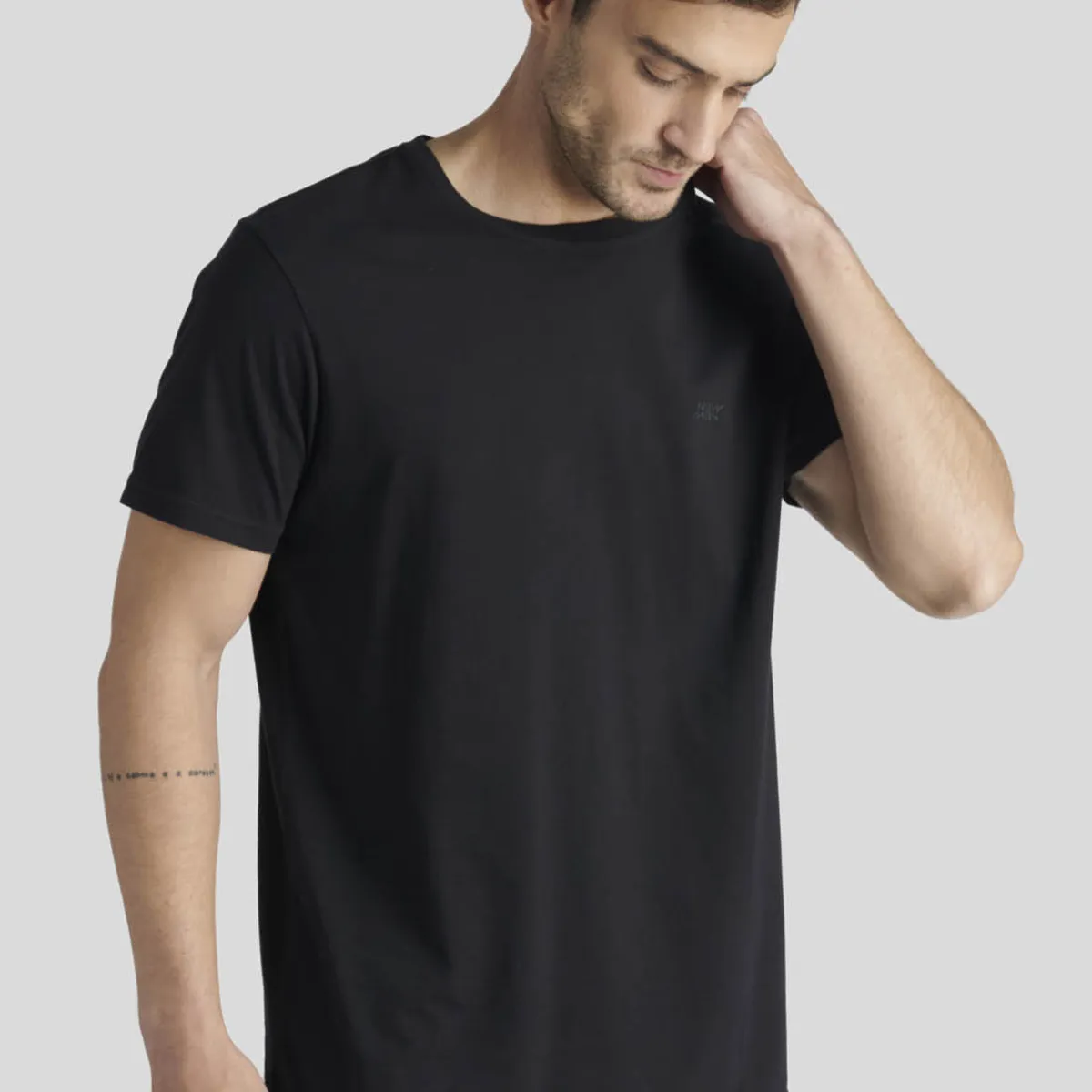 NEW MAN - Polera Nantes Heritage Negro New Man