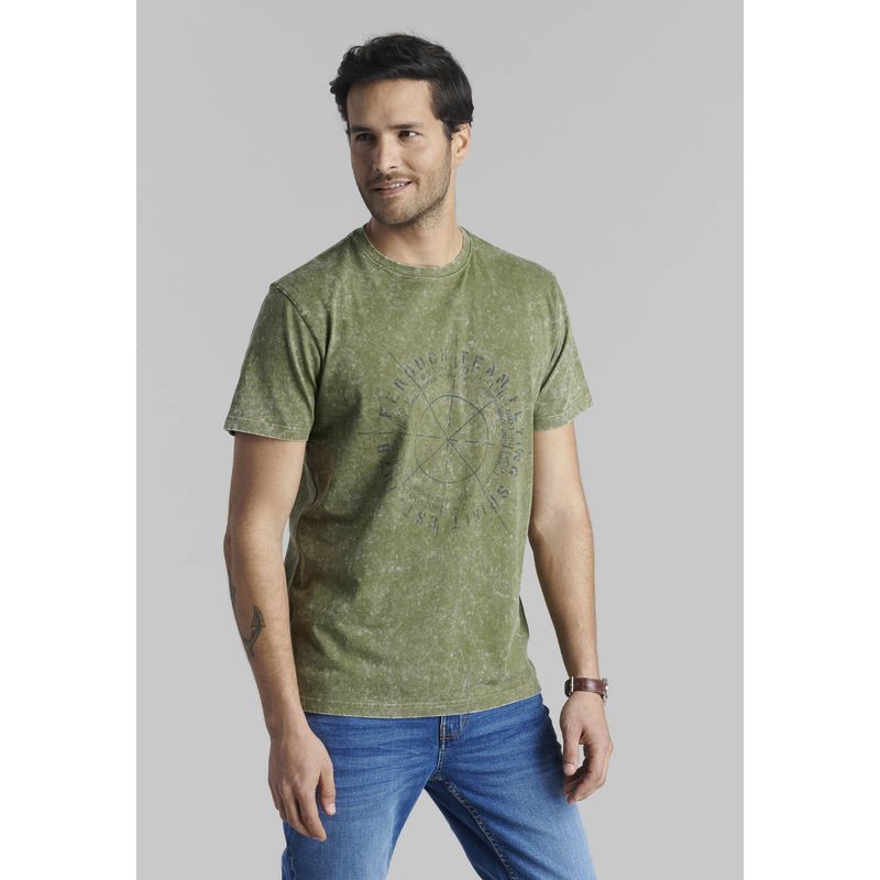 FEROUCH - Polera Blane Verde Ferouch