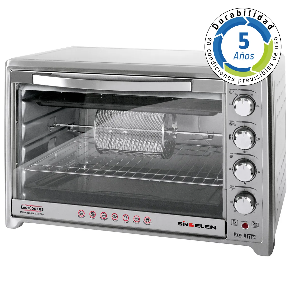 Horno Electrico Sindelen He-850in 85lts 2000w, marca SINDELEN - Foto Principal