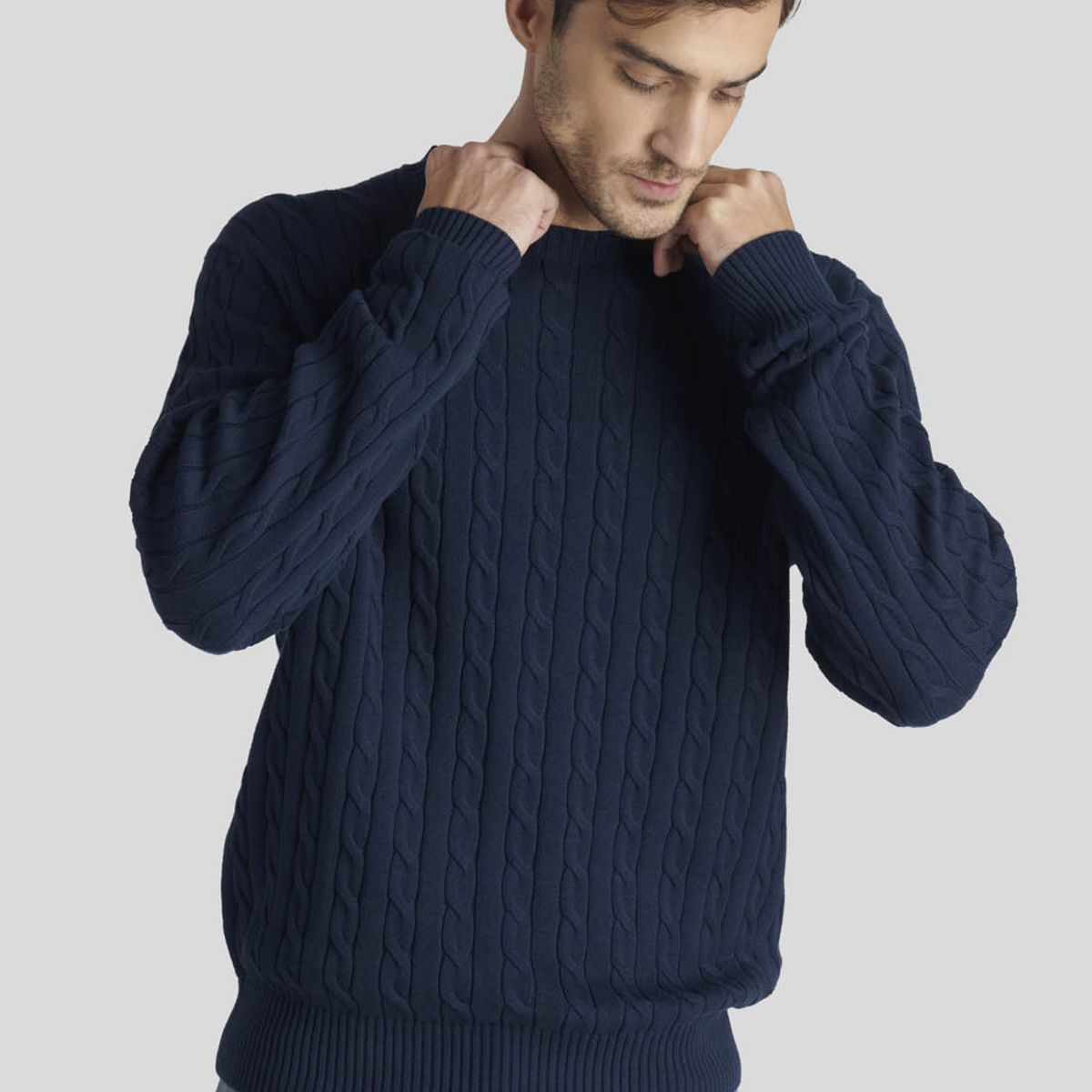 NEW MAN - Sweater Cambrils Heritage Azul New Man