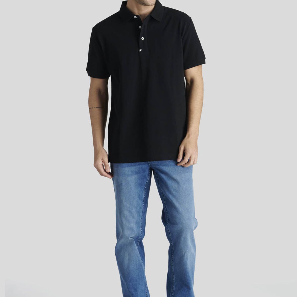 NEW MAN - Polo Nantes Heritage Negro New Man