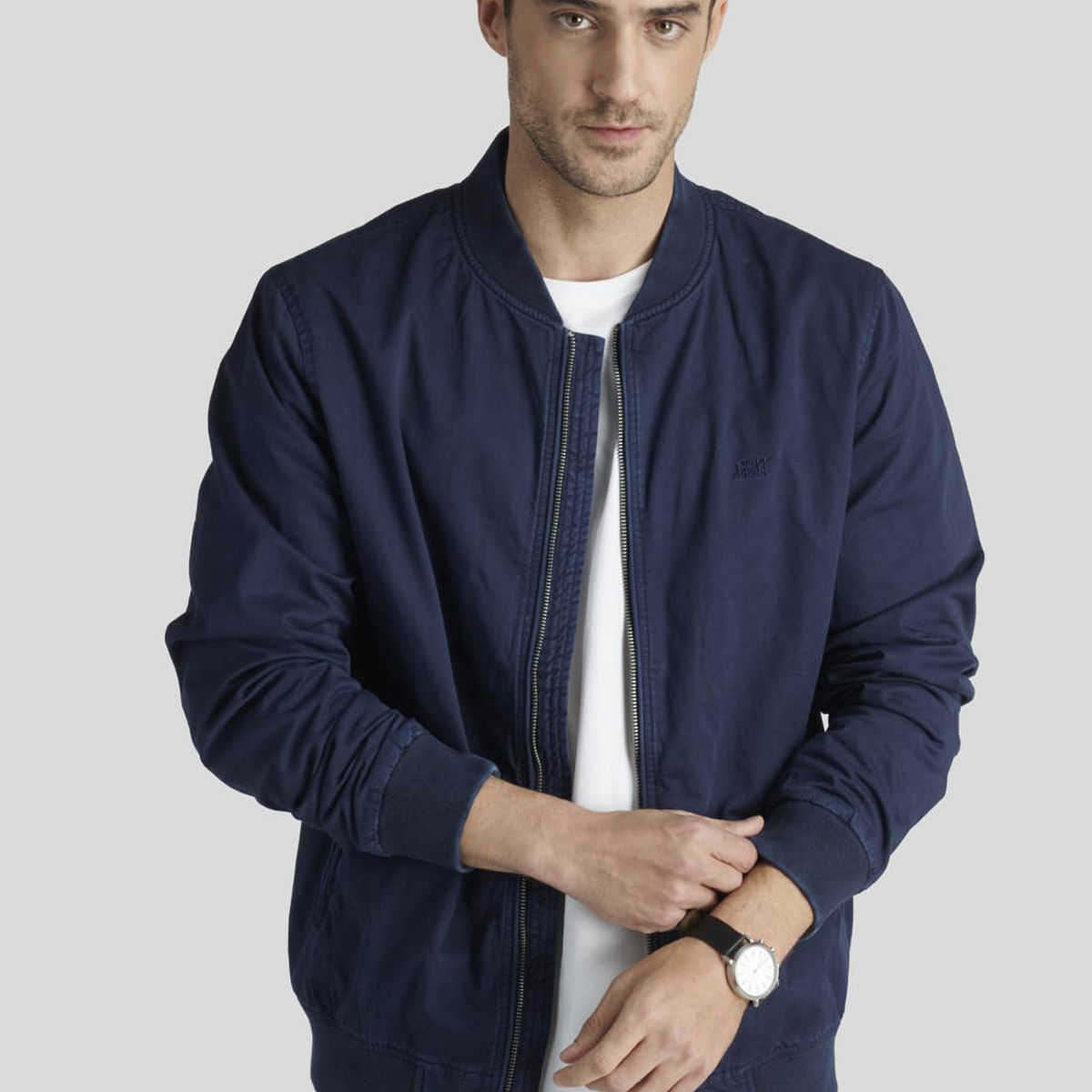 NEW MAN - Chaqueta Nantes Heritage Azul New Man