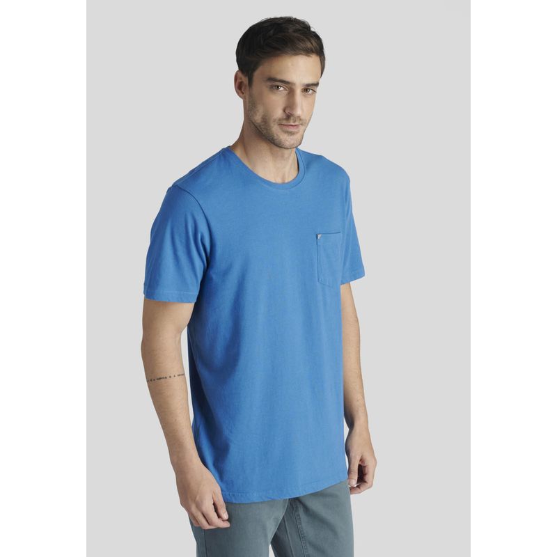 NEW MAN - Polera Lisboa Heritage Azul New Man