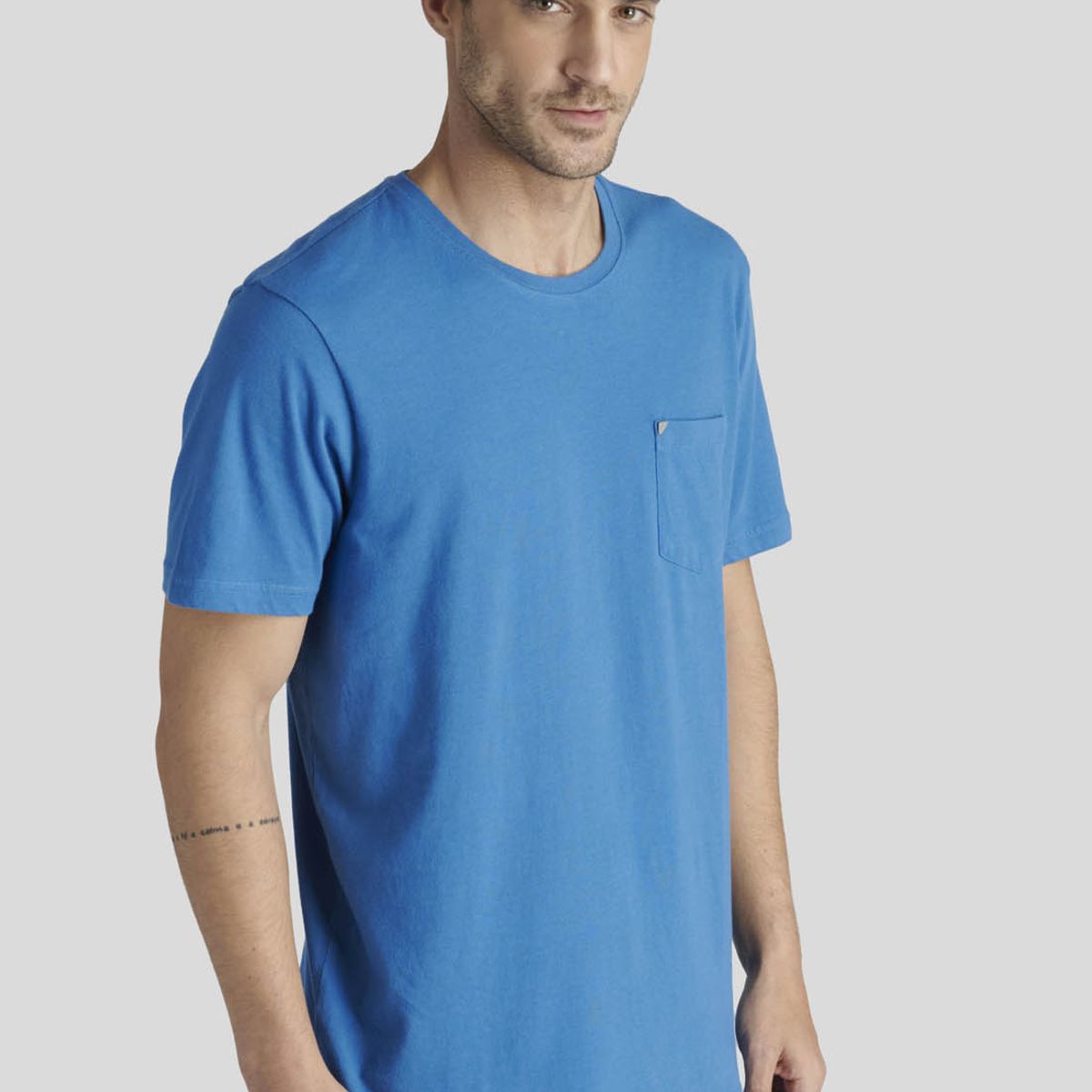 NEW MAN - Polera Lisboa Heritage Azul New Man