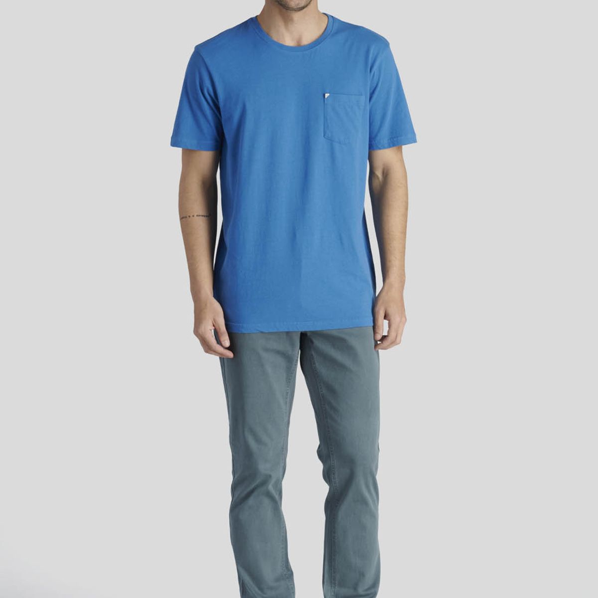 NEW MAN - Polera Lisboa Heritage Azul New Man