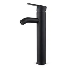 GENERICO - Llave Monomando Lavatorio Alto Moderno Pituto Negro