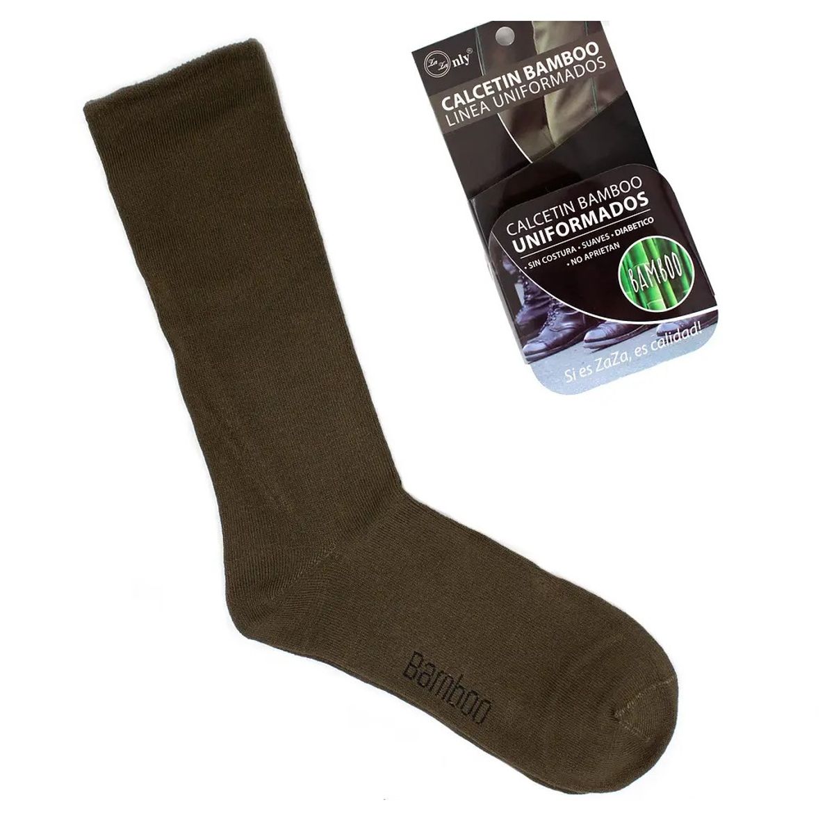 GARSIL - x6 Calcetines De Bambu Uniformados - Carabineros - Sin Costuras Unisex